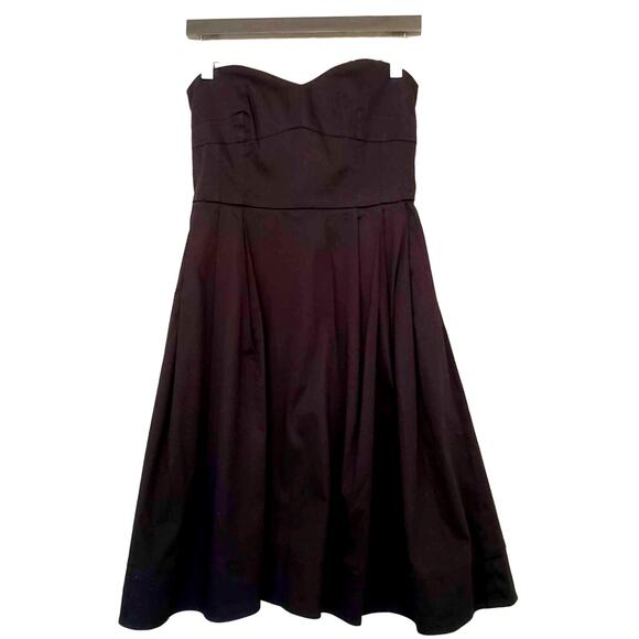 Calvin Klein Black Strapless Cocktail Dress - 4 - Picture 1 of 8